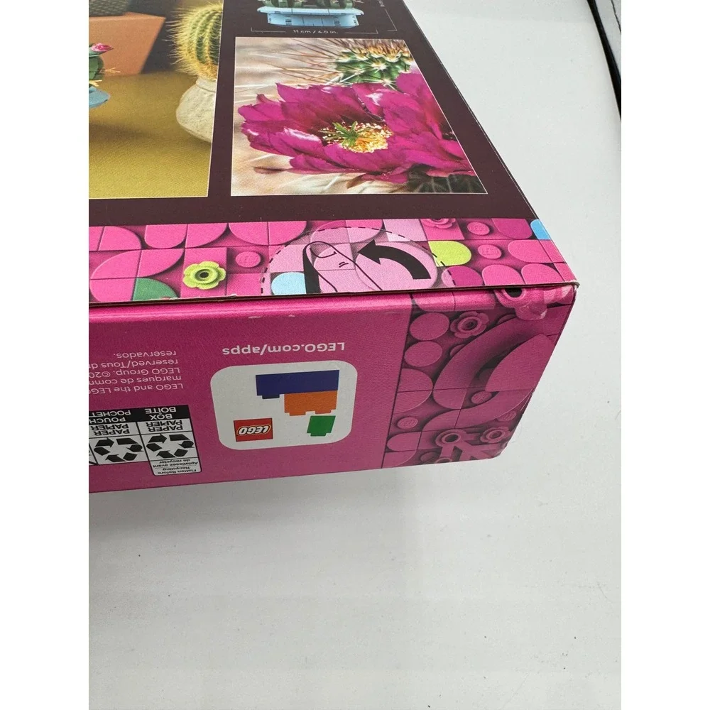 LEGO Botanicals Flowering Cactus 11509 Building Toy Set 482 Pieces New Box